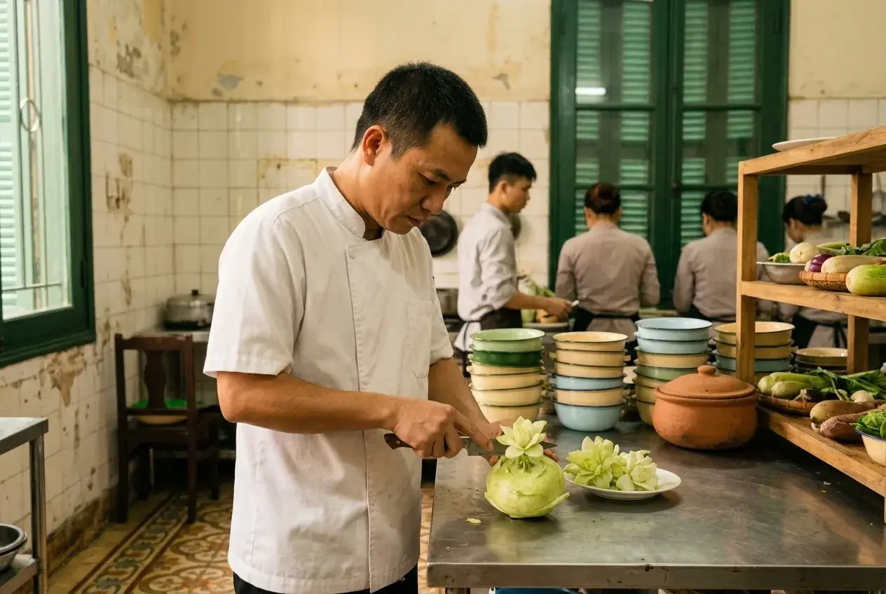 Nấu theo mâm, ghi rõ nguyên liệu lấy ở đâu